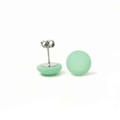 Mint grün matte Polaris Ohrstecker Ohrhänger Ohrclips Mint grün matte Polaris Ohrstecker Ohrhänger Ohrclips