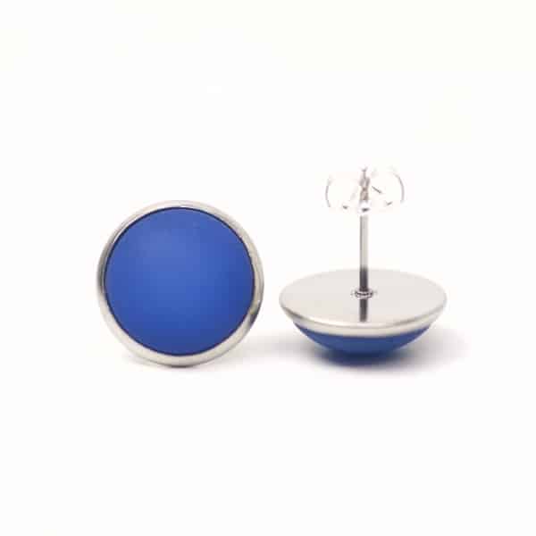 Blau matte Polaris Ohrstecker Ohrhänger Ohrclips Blau matte Polaris Ohrstecker Ohrhänger Ohrclips