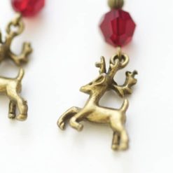 Weihnachtliche Ohrhänger Reindeer