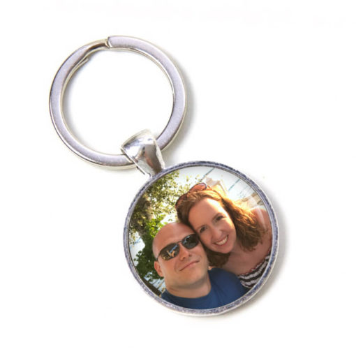 Schlüsselanhänger personalisiert mit eigenem Bild Foto - Geschenkidee
