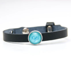 Personalisiertes Lederarmband mit Namen