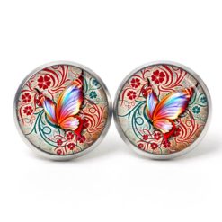 Ohrstecker, Ohrhänger, Clipse & Druckknopf – Motiv Basketball – Schmuck aus Edelstahl