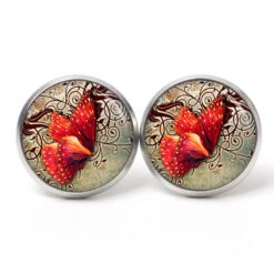 Ohrstecker, Ohrhänger, Clipse & Druckknopf – Motiv Basketball – Schmuck aus Edelstahl