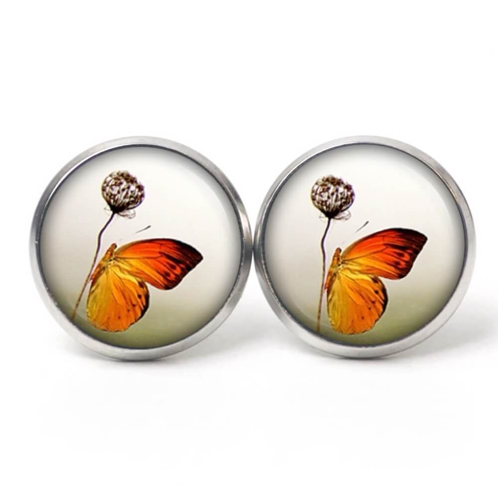 Ohrstecker, Ohrhänger, Clipse & Druckknopf – Motiv Basketball – Schmuck aus Edelstahl Ohrstecker, Ohrhänger, Clipse & Druckknopf – Motiv Basketball – Schmuck aus Edelstahl