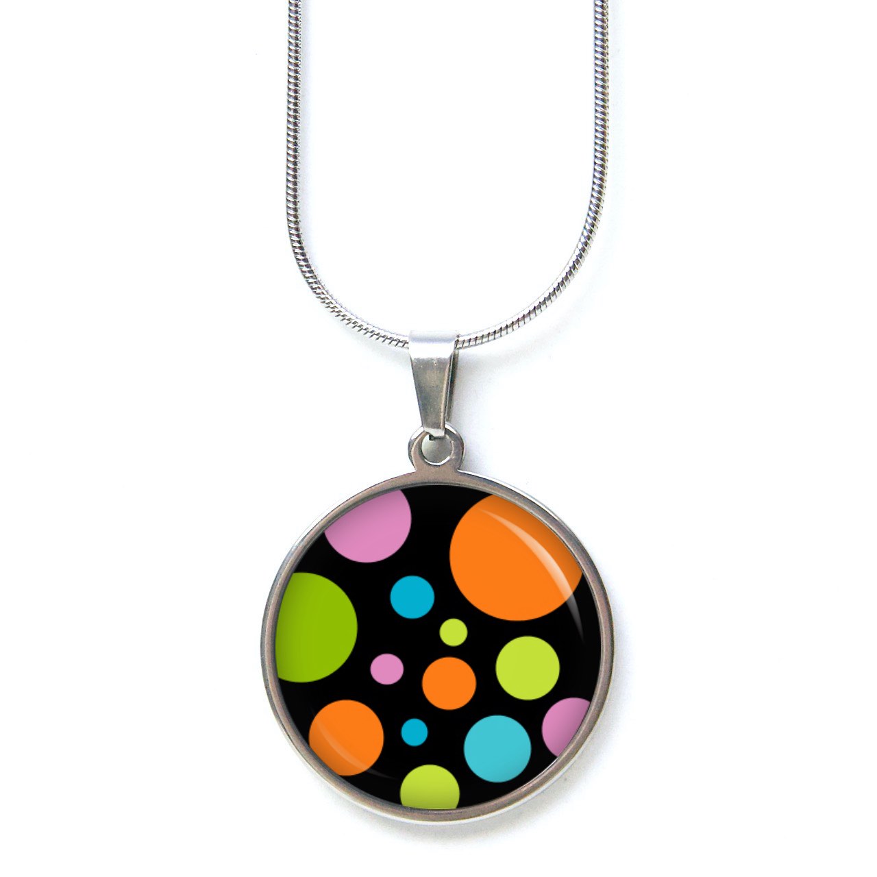 Druckknopf Ohrstecker Ohrhänger Punkte Tupfen bunt Druckknopf Ohrstecker Ohrhänger Punkte Tupfen bunt