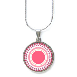 Kettee Mandala Muster Rosa Pink.