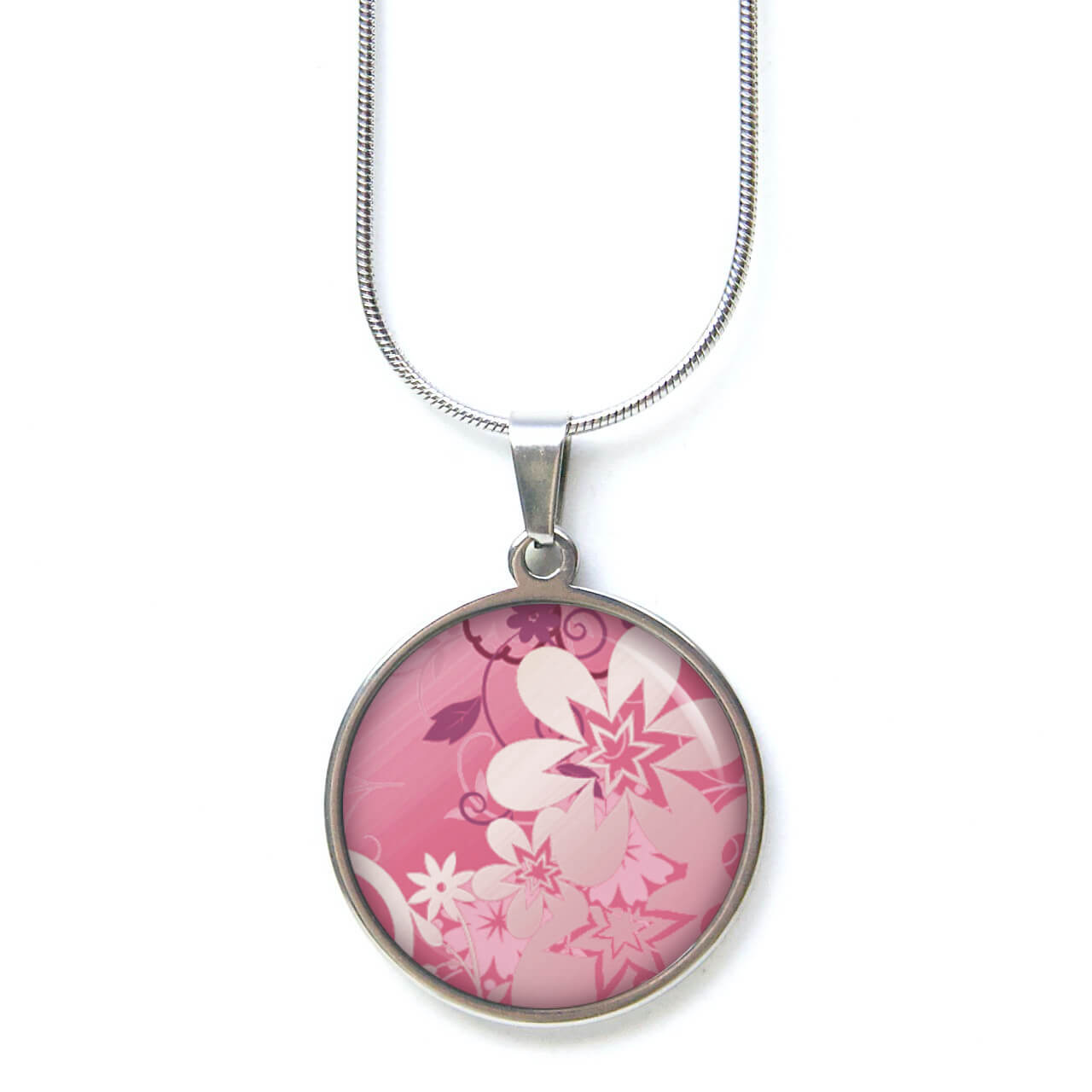 Ohrstecker, Ohrhänger, Clipse & Druckknopf – Motiv Exotische Blüten Rosa – Schmuck aus Edelstahl Ohrstecker, Ohrhänger, Clipse & Druckknopf - Motiv Exotische Blüten Rosa - Schmuck aus Edelstahl
