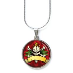 Kette Totenkopf mit Knochen