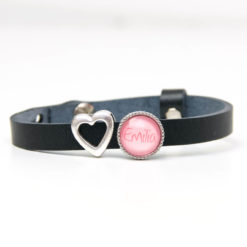 Personalisiertes Lederarmband mit Namen