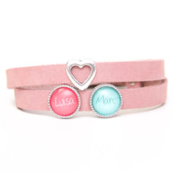 Personalisiertes Lederarmband mit Namen