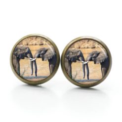 Ohrringe zwei Elefanten
