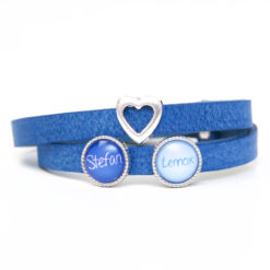 Personalisiertes Lederarmband mit Namen