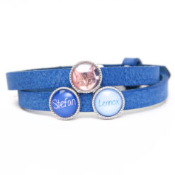 Personalisiertes Lederarmband mit Namen