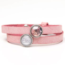 Personalisiertes Lederarmband mit Namen