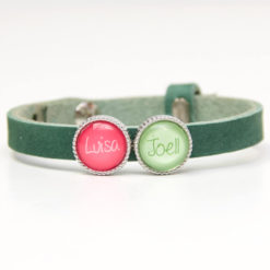 Personalisiertes Lederarmband mit Namen