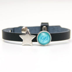 Personalisiertes Lederarmband mit Namen