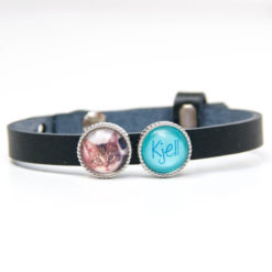 Personalisiertes Lederarmband mit Namen