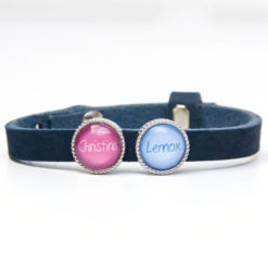 Personalisiertes Lederarmband mit Namen