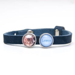 Personalisiertes Lederarmband mit Namen