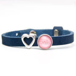 Personalisiertes Lederarmband mit Namen