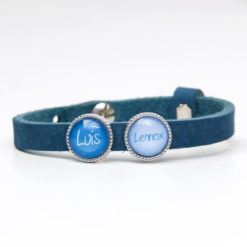 Personalisiertes Lederarmband mit Namen