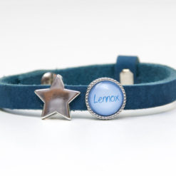 Personalisiertes Lederarmband mit Namen