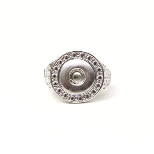 Verzierter Druckknopf Ring für 10mm Druckknopf Gr 20