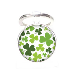 Schlüsselanhänger viele Kleeblätter Klee - Glücksbringer