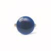 Bronzener Cateye Ring in dunkelblau