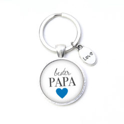 Schlüsselanhänger bester Papa liebster Papa - Herz Lieblingsmensch
