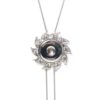 Verstellbare Y-Kette mit Strass für 16mm Druckknopf