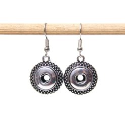Besondere Druckknopf Ohrhänger für 10mm Mini Druckknopf – Edelstahl Besondere Druckknopf Ohrhänger für 10mm Mini Druckknopf - Edelstahl