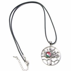 Kette mit Lebensbaum Baum Anhänger für 10mm Druckknopf Kette mit Lebensbaum Baum Anhänger für 10mm Druckknopf