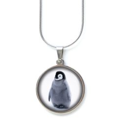 Edelstahl Kette Pinguin Babypinguin - verschiedene Längen