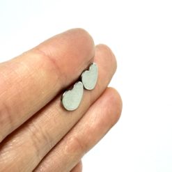 Mini Herz Ohrstecker - Kinderohrstecker - Edelstahl