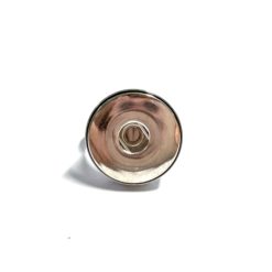 Eleganter Edelstahl Druckknopf Ring für 16mm Druckknopf in verschiedenen Größen