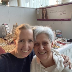 Mama und ich auf der Bazaar Berlin - handgemachter personalisierter Schmuck