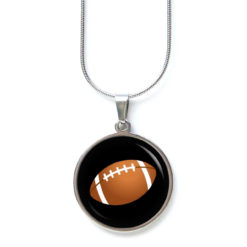Kette American Football schwarz