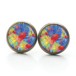 Ohrringe Karibik Sommer Tropen - Edelstahl