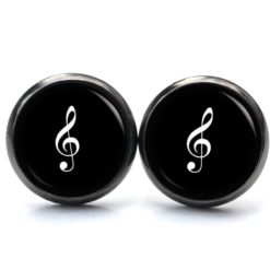 Ohrringe Notenschlüssel Musik