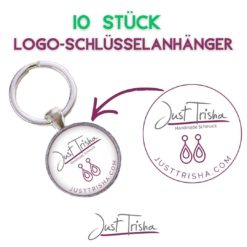 10 Stück Schlüsselanhänger personalisiert mit Vereins Logo - Geschenkidee