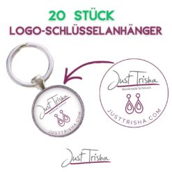 10 Stück Schlüsselanhänger personalisiert mit Vereins Logo - Geschenkidee