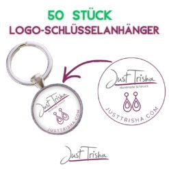 10 Stück Schlüsselanhänger personalisiert mit Vereins Logo - Geschenkidee