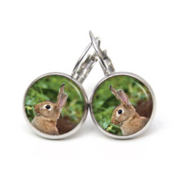 Ohrringe Osterhase Ostern brauner Hase
