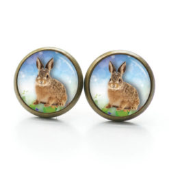 Ohrringe Osterhase Ostern braunes Häschen