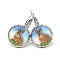 Ohrringe Osterhase Ostern braunes Häschen