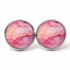 Rosa Marmor Schmuck Set