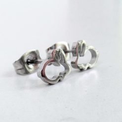 Hasen Ohrstecker in Edelstahl