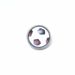 Druckknopf Chunk – Motiv Fußball – 10 & 16 mm