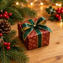 Geschenkverpackung Weihnachten